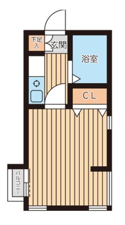 フィール馬込の物件間取画像